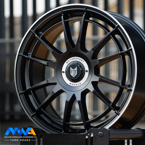 Fox vr4 alloy wheels black - 19",